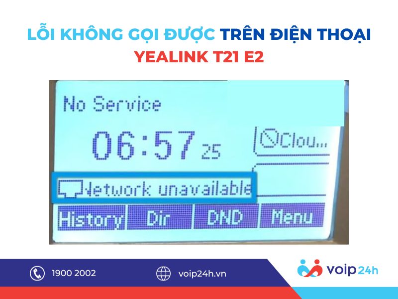 37 07 - Hướng dẫn lắp đặt, sử dụng điện thoại Yealink T21 E2