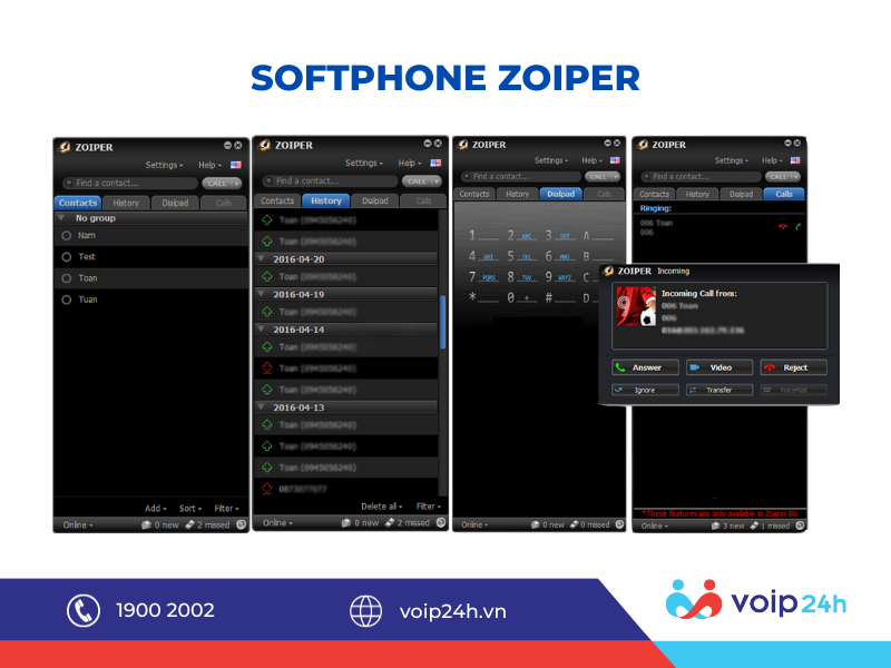 6 01 - ZOIPER PHẦN MỀM SOFTPHONE TỐT NHẤT - CÓ VIDEO HƯỚNG DẪN