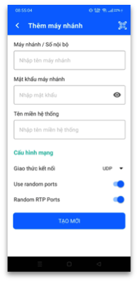 b5 - Nâng Cấp Tính Năng App Tổng Đài Ảo - Buss Call