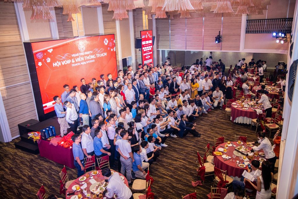 hoi voip1 1024x683 - VOIP24H tham gia sự kiện Year End Party của hội VOIP & Viễn Thông TP.HCM