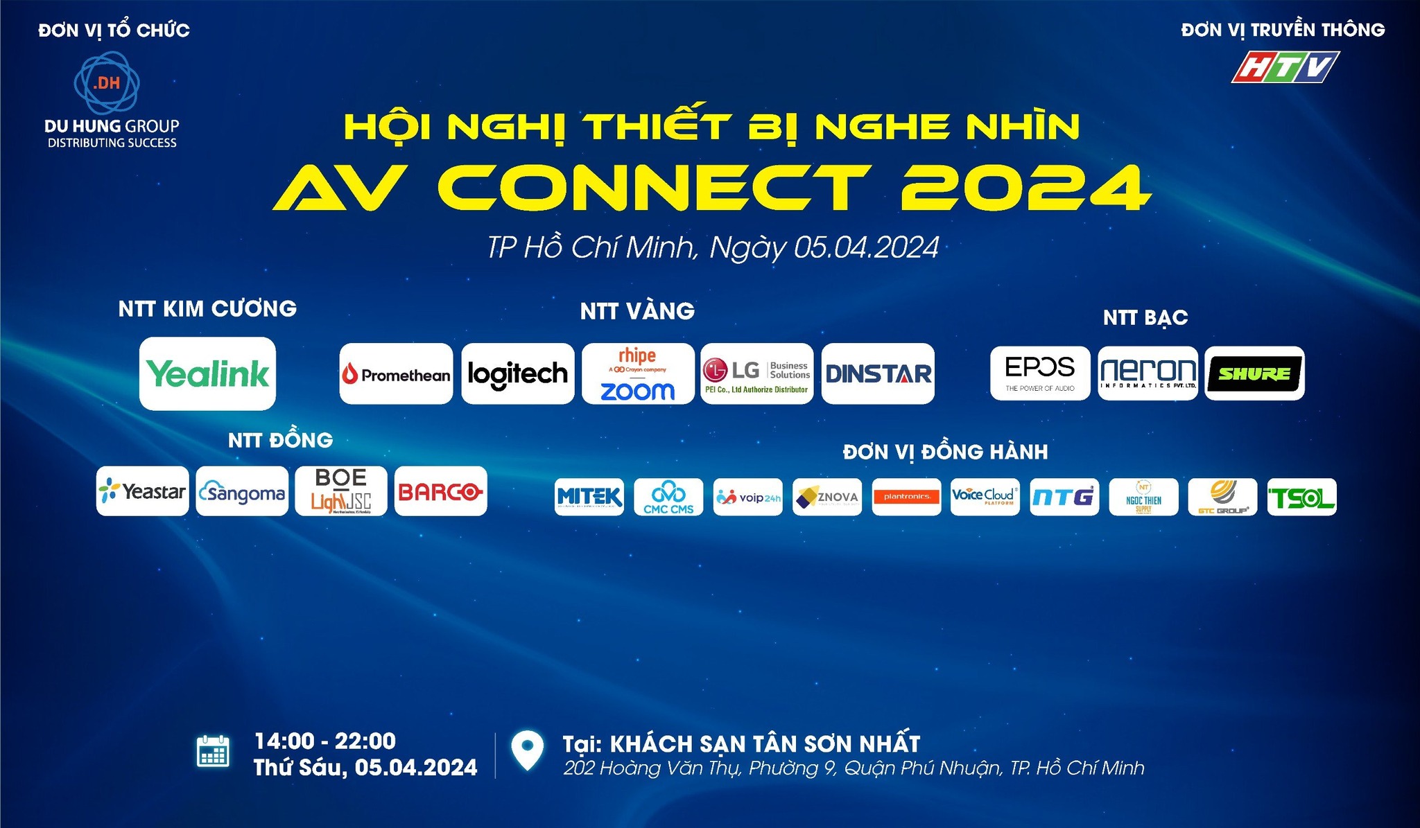 su kien AV 2024 - VOIP24H ĐỒNG HÀNH CÙNG DU HƯNG TRONG HỘI NGHỊ THIẾT BỊ NGHE NHÌN – AV CONNECT 2024